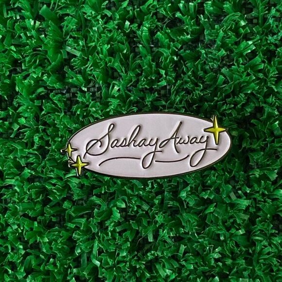 Sashay Away RuPaul Enamel Pin/ Brooch - Picture 8 of 8